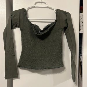 Off the shoulder top